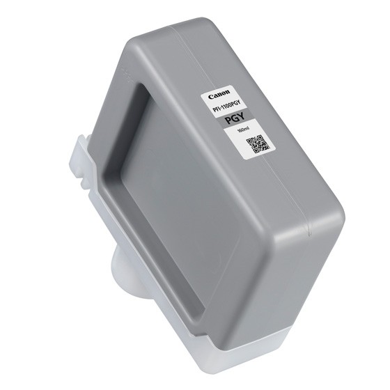 ORIGINALE Canon Cartuccia d'inchiostro Grigio PFI-1100pgy 0857C001 160ml ORIGINALE Canon Cartuccia d'inchiostro Grigio PFI-1100pgy 0857C001 160ml