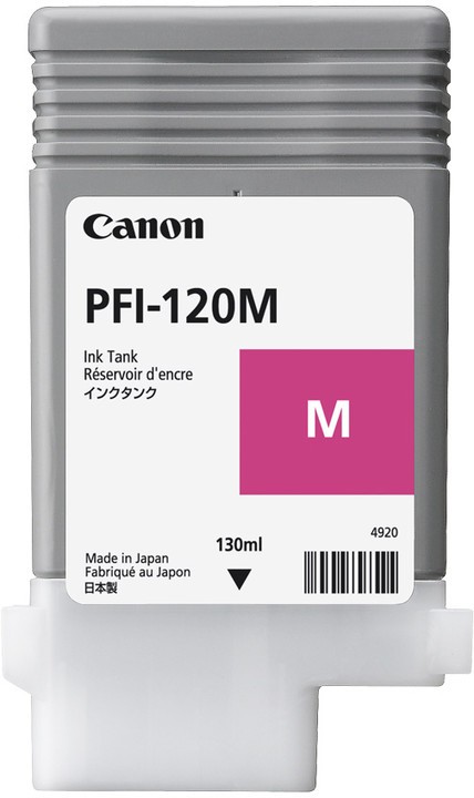 ORIGINALE Canon Cartuccia d'inchiostro magenta PFI-120m 2887C001 130ml