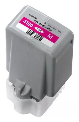 ORIGINALE Canon Cartuccia d'inchiostro magenta PFI-4100m 6779C001 80ml ORIGINALE Canon Cartuccia d'inchiostro magenta PFI-4100m 6779C001 80ml