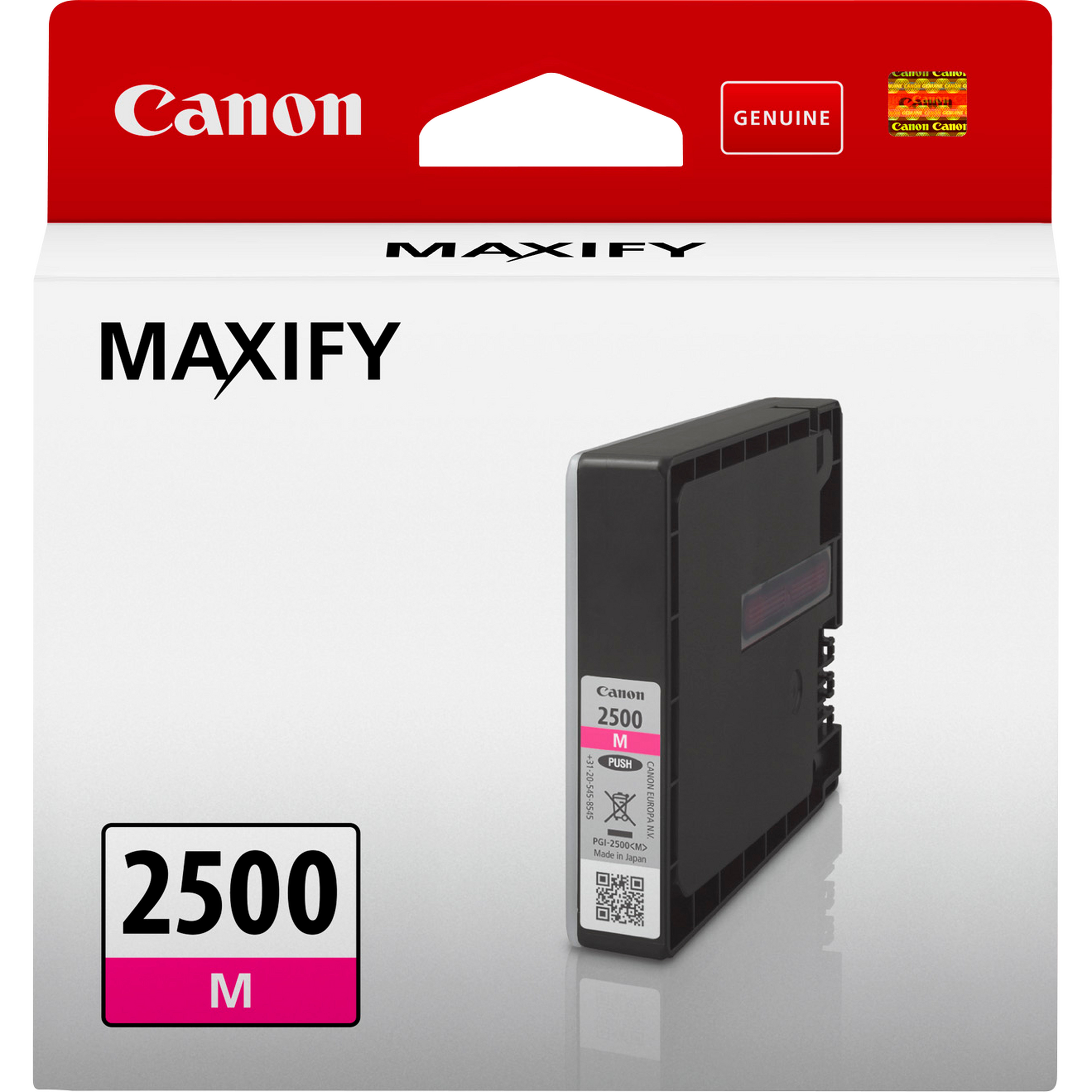 ORIGINALE Canon Cartuccia d'inchiostro magenta PGI-2500m 9302B001 700 pagine 96ml