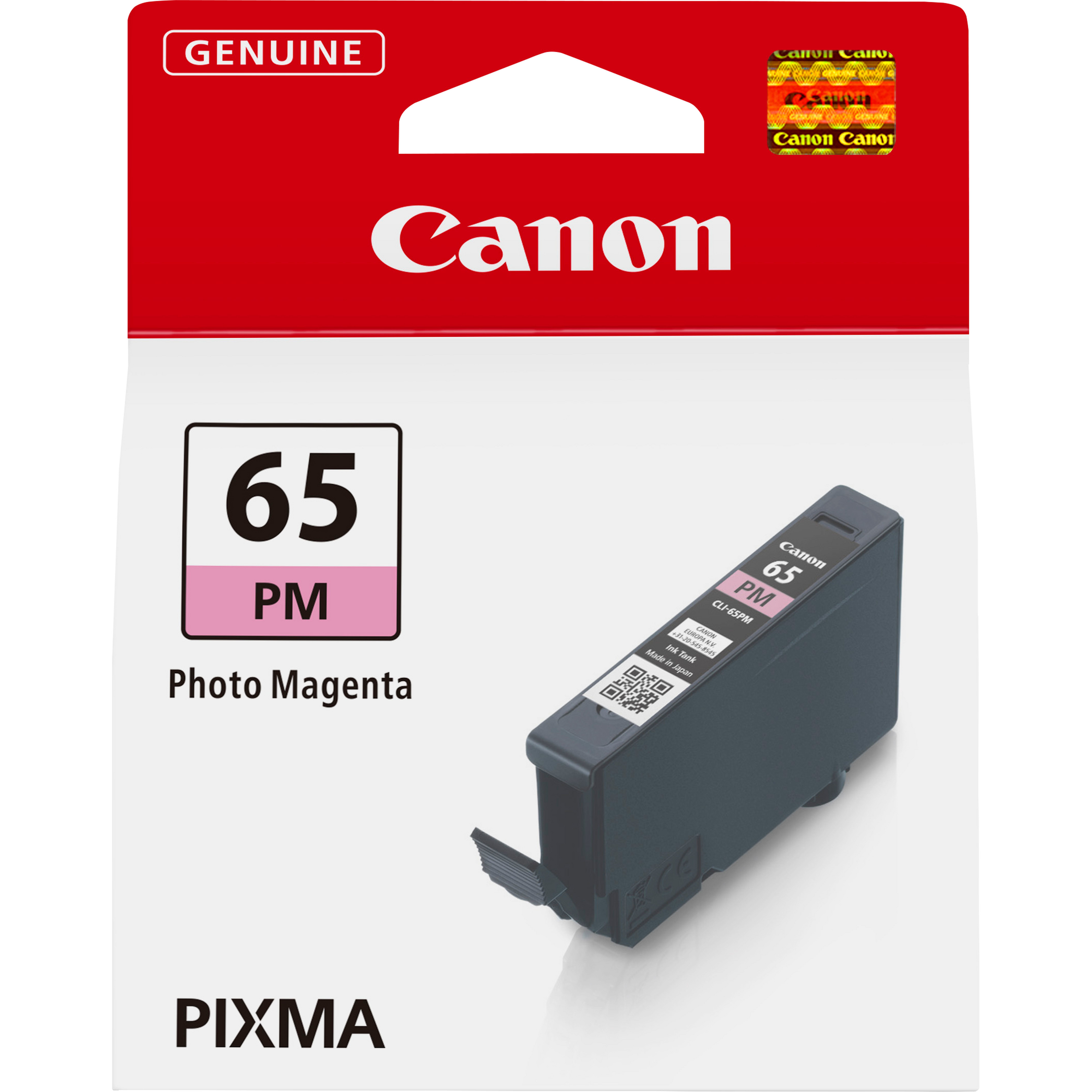ORIGINALE Canon Cartuccia d'inchiostro magentafoto CLI-65pm 4221C001 126ml