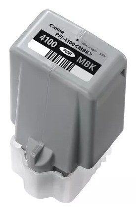 ORIGINALE Canon Cartuccia d'inchiostro Nero (opaco) PFI-4100mbk 6776C001 80ml