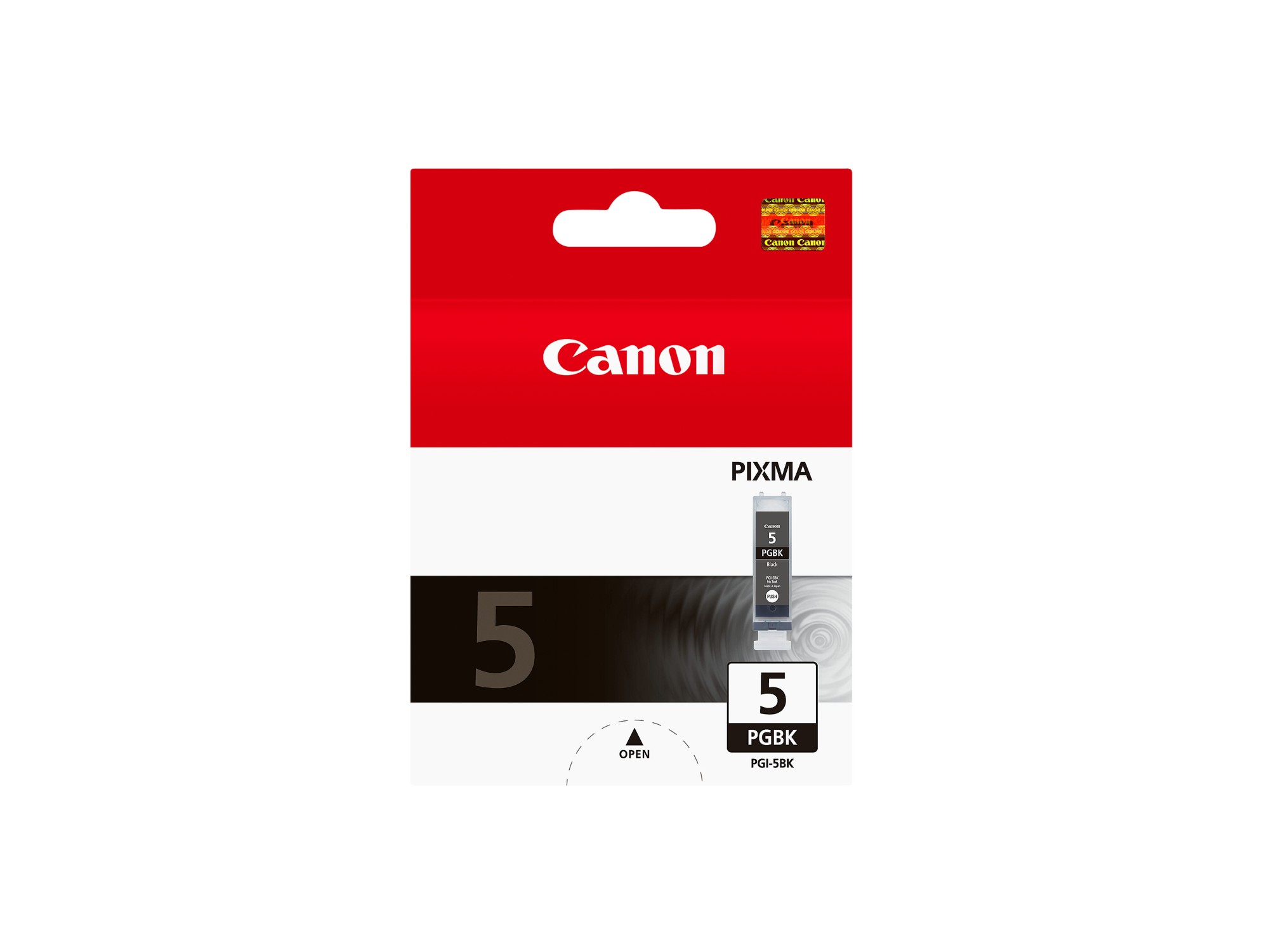 ORIGINALE Canon Cartuccia d'inchiostro nero PGI-5bk 0628B001 710 pagine 26ml ORIGINALE Canon Cartuccia d'inchiostro nero PGI-5bk 0628B001 710 pagine 26ml