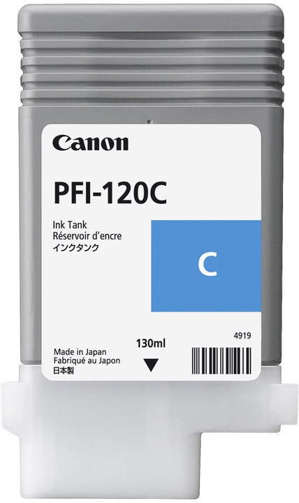 Originale Canon PFI120 Cyan Cartucho de Tinta Original - 2886C001