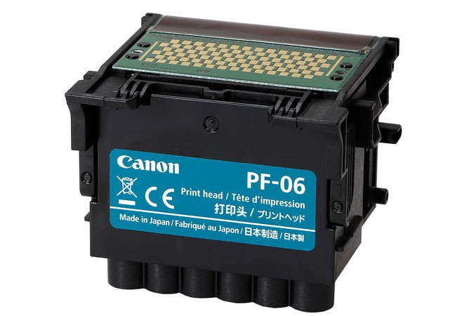 ORIGINALE Canon Testina per stampa nero / ciano / magenta / giallo PF-06 2352C001