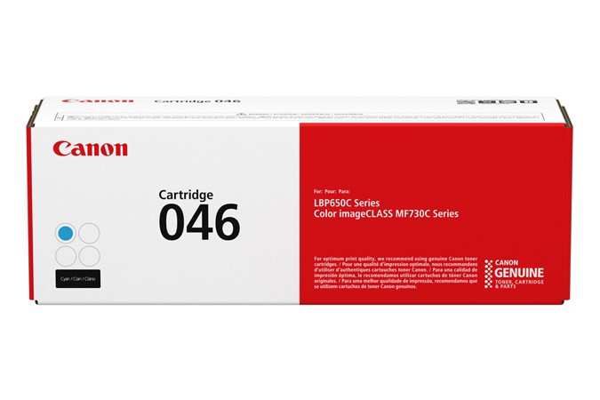 ORIGINALE Canon toner ciano 046c 1249C002 2300 pagine
