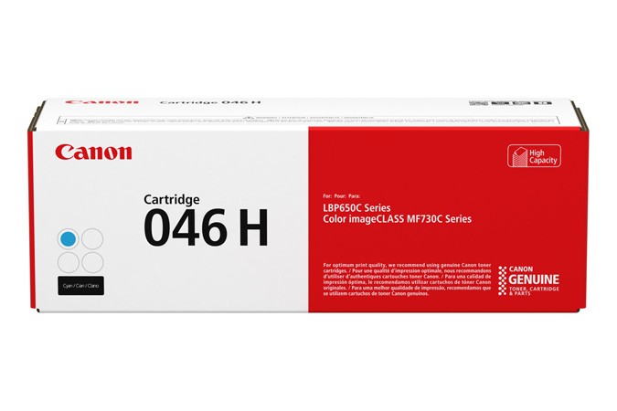 ORIGINALE Canon toner ciano 046hc 1253C002 5000 pagine