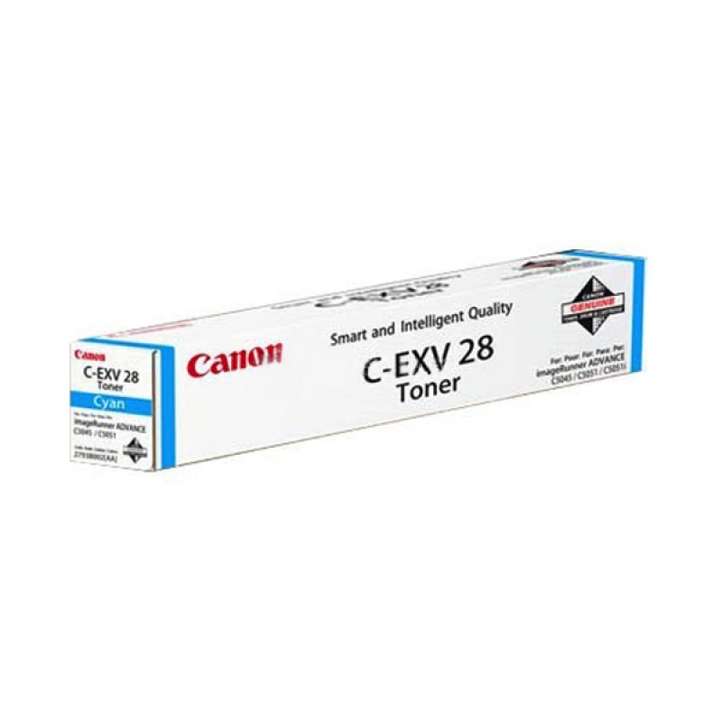 ORIGINALE Canon toner ciano C-EXV28c 2793B002 38000 pagine ORIGINALE Canon toner ciano C-EXV28c 2793B002 38000 pagine