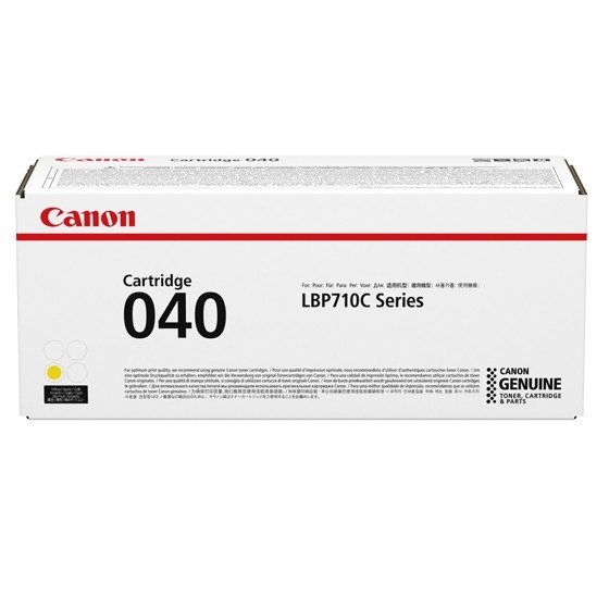 ORIGINALE Canon toner giallo 040y 0454C001 5400 pagine ORIGINALE Canon toner giallo 040y 0454C001 5400 pagine