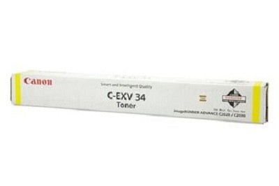 ORIGINALE Canon toner giallo C-EXV34Y 3785B002 19000 pagine