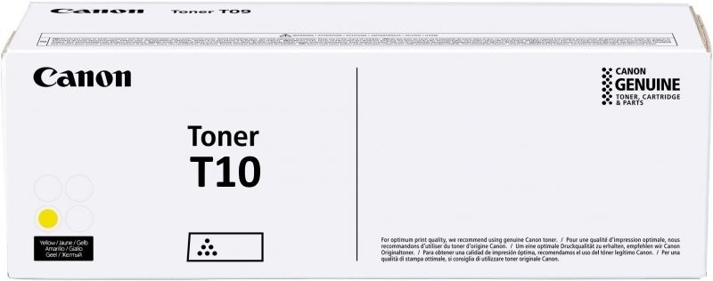 ORIGINALE Canon toner giallo T10 y 4563C001 10000 pagine