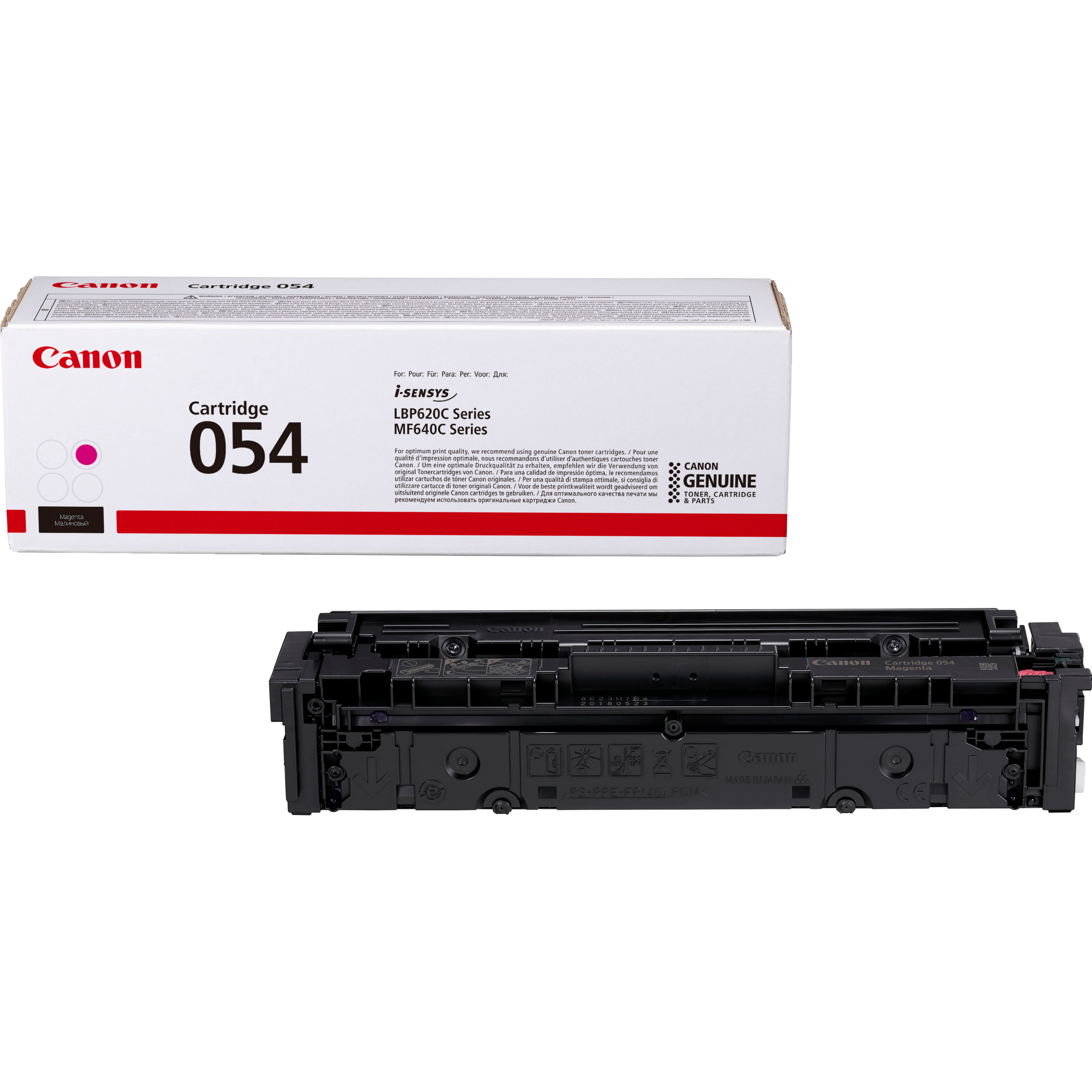 ORIGINALE Canon toner magenta 054 m 3022C002 1200 pagine ORIGINALE Canon toner magenta 054 m 3022C002 1200 pagine