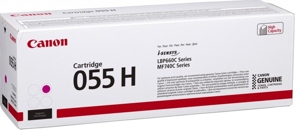 ORIGINALE Canon toner nero 055 H 3020C002 7600 pagine