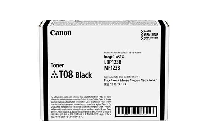 ORIGINALE Canon toner nero T08 3010C006 11000 pagine