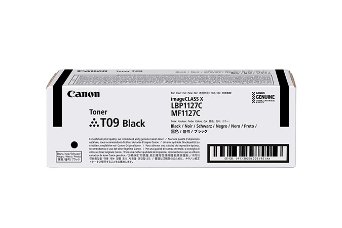 ORIGINALE Canon toner nero T09 bk 3020C006 7600 pagine