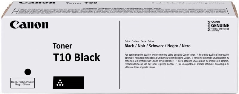 ORIGINALE Canon toner nero T10 bk 4566C001 13000 pagine