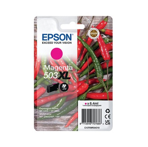 Originale Epson 503XL cartuccia magenta - C13T09R34010 Originale Epson 503XL cartuccia magenta - C13T09R34010