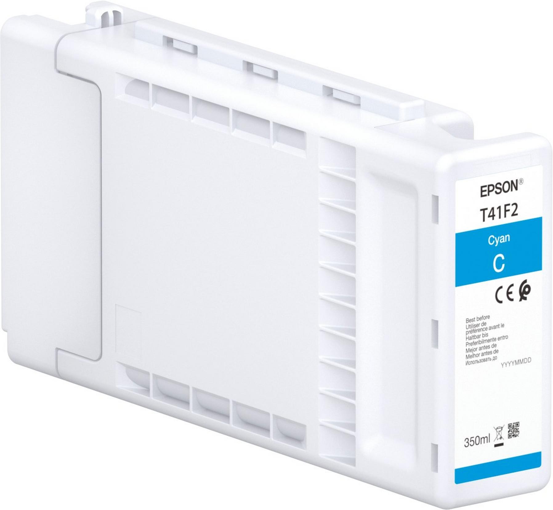 ORIGINALE Epson Cartuccia d'inchiostro ciano C13T41F240 T41F240 350ml