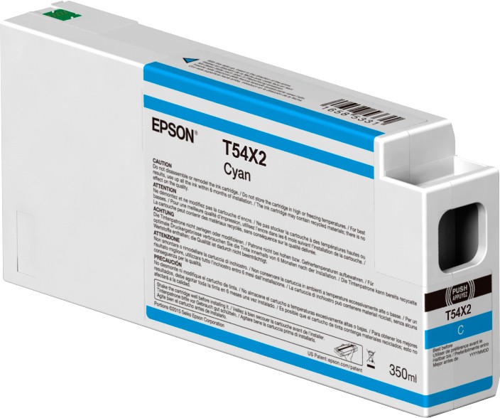 ORIGINALE Epson Cartuccia d'inchiostro ciano C13T54X200 T54X2 350ml ORIGINALE Epson Cartuccia d'inchiostro ciano C13T54X200 T54X2 350ml