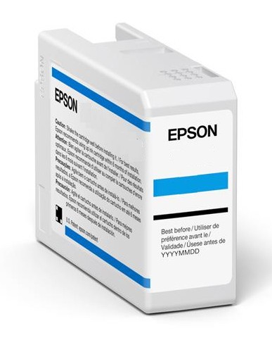 ORIGINALE Epson Cartuccia d'inchiostro ciano (chiaro) C13T47A500 T47A5 50ml ORIGINALE Epson Cartuccia d'inchiostro ciano (chiaro) C13T47A500 T47A5 50ml