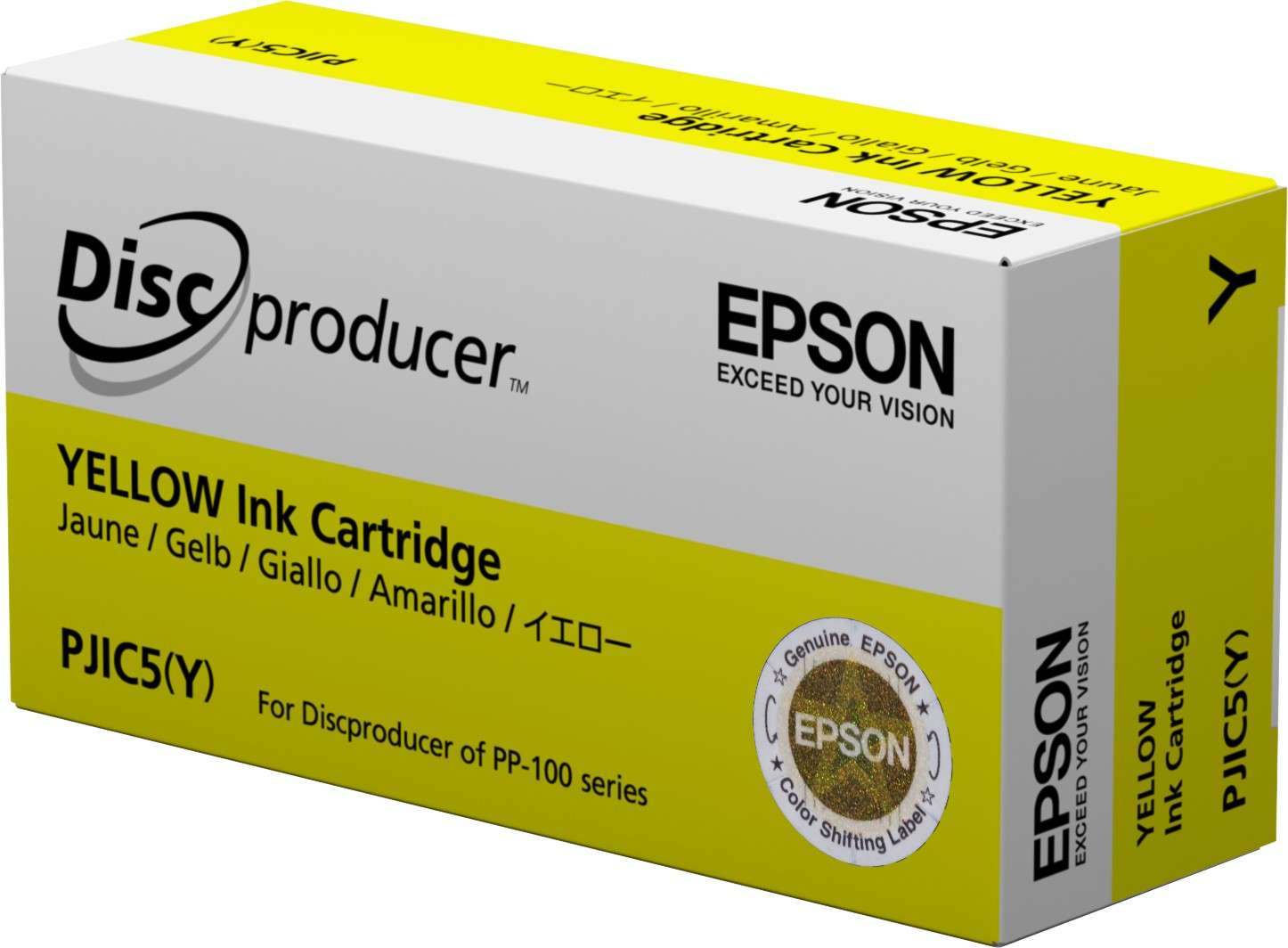 ORIGINALE Epson Cartuccia d'inchiostro giallo C13S020692 PJIC7(Y) 313ml