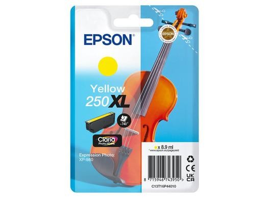 ORIGINALE Epson Cartuccia d'inchiostro giallo C13T16P44010 250 XL 740 pagine 89ml ORIGINALE Epson Cartuccia d'inchiostro giallo C13T16P44010 250 XL 740 pagine 89ml