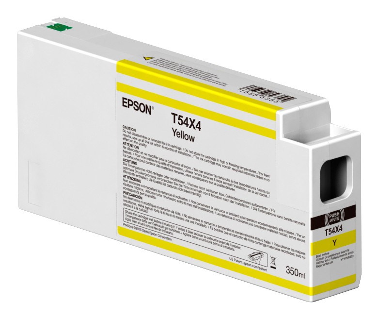 ORIGINALE Epson Cartuccia d'inchiostro giallo C13T54X400 T54X4 350ml ORIGINALE Epson Cartuccia d'inchiostro giallo C13T54X400 T54X4 350ml