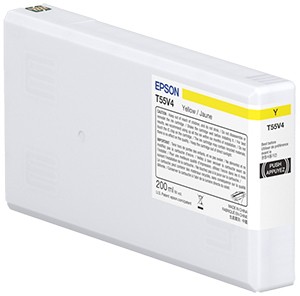 ORIGINALE Epson Cartuccia d'inchiostro giallo C13T55W400 T55W4 200ml ORIGINALE Epson Cartuccia d'inchiostro giallo C13T55W400 T55W4 200ml