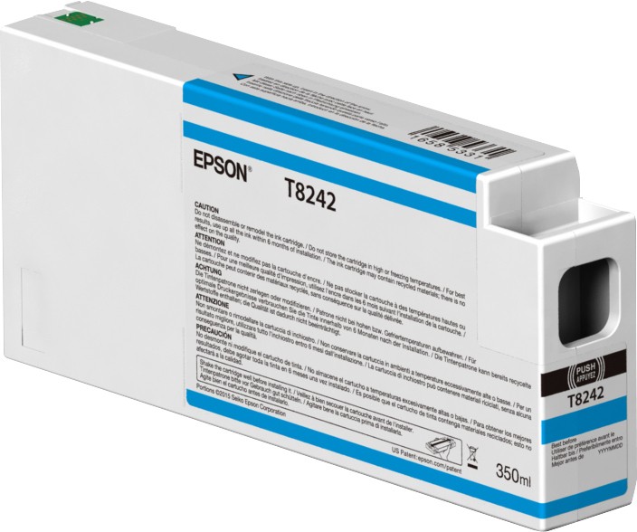 ORIGINALE Epson Cartuccia d'inchiostro lightblack C13T54X700 T54X7 350ml