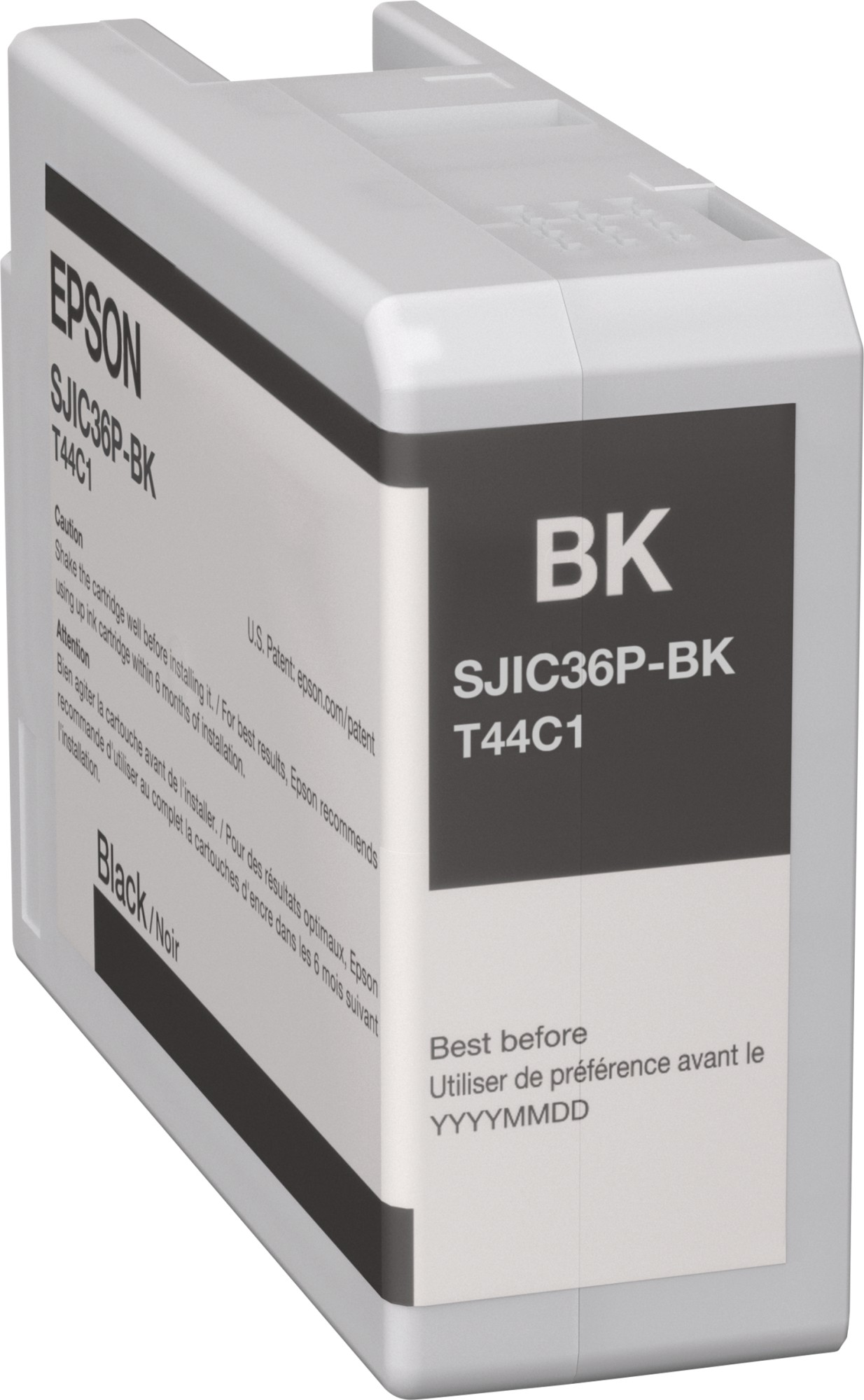 ORIGINALE Epson Cartuccia d'inchiostro nero C13T44C140 SJIC36P-K 80ml