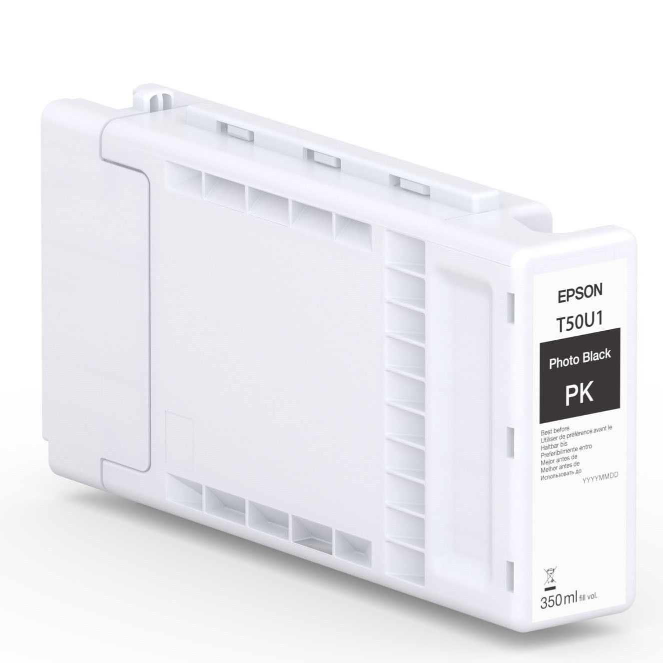 ORIGINALE Epson Cartuccia d'inchiostro Nero (Foto) C13T50U100 T50U1 350ml ORIGINALE Epson Cartuccia d'inchiostro Nero (Foto) C13T50U100 T50U1 350ml