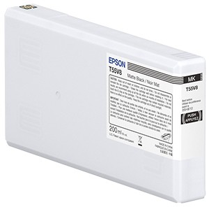 ORIGINALE Epson Cartuccia d'inchiostro Nero (opaco) C13T55W800 T55W8 200ml ORIGINALE Epson Cartuccia d'inchiostro Nero (opaco) C13T55W800 T55W8 200ml