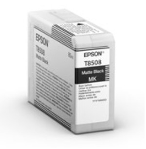 ORIGINALE Epson Cartuccia d'inchiostro Nero (opaco) C13T85080N T8508