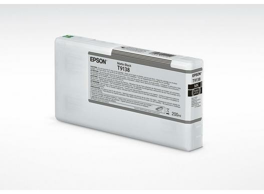 ORIGINALE Epson Cartuccia d'inchiostro Nero (opaco) C13T91380N T9138 200ml