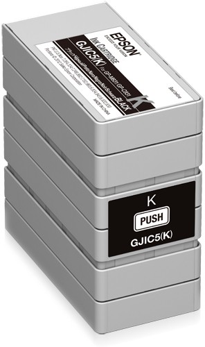 ORIGINALE Epson Cartuccia d'inchiostro nero C13S020563 GJIC5-K 978ml