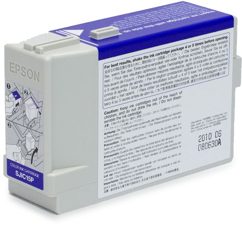 ORIGINALE Epson Cartuccia inchiostro differenti colori C33S020464 SJIC15P 3 colori