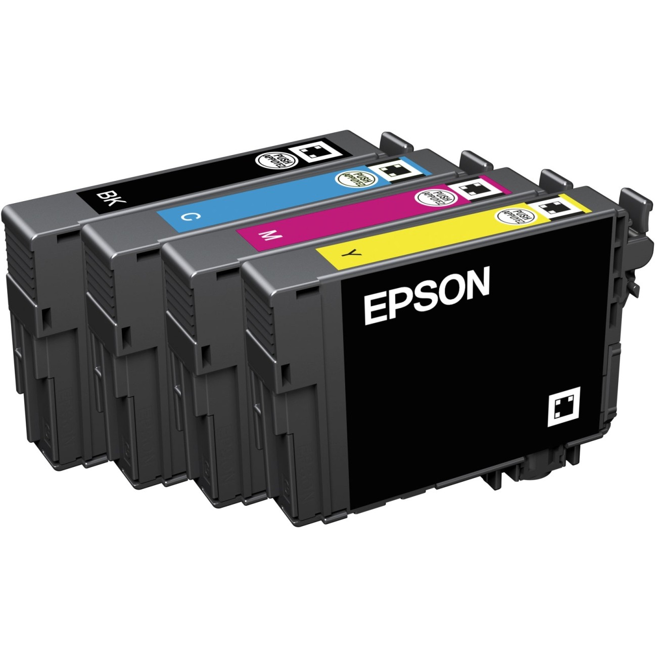 ORIGINALE Epson Multipack nero / ciano / magenta / giallo C13T18164012 18 XL 4 cartucce d'inchiostro XL: T1811 + T1812 + T1813 + T1814 ORIGINALE Epson Multipack nero / ciano / magenta / giallo C13T18164012 18 XL 4 cartucce d'inchiostro XL: T1811 + T1812 + T1813 + T1814