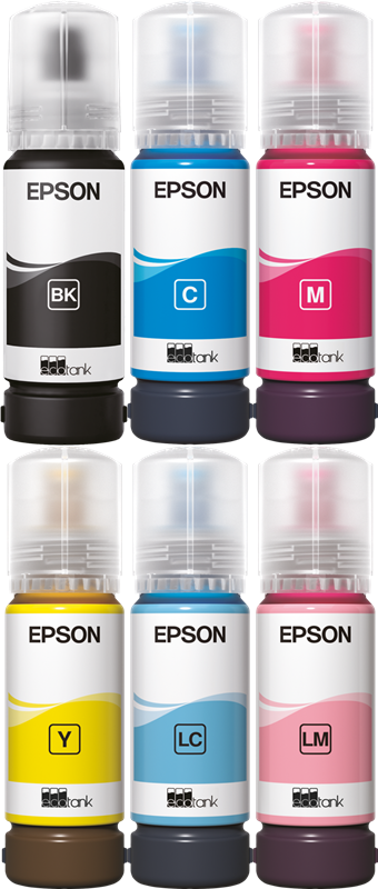 ORIGINALE Epson Multipack nero / ciano / magenta / giallo / ciano (chiaro) / magenta (chiaro) T09B MCVP 107 39600 pagine