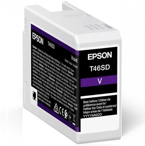Originale Epson T46SD Violeta Cartucho de Tinta Original - C13T46SD00 Originale Epson T46SD Violeta Cartucho de Tinta Original - C13T46SD00
