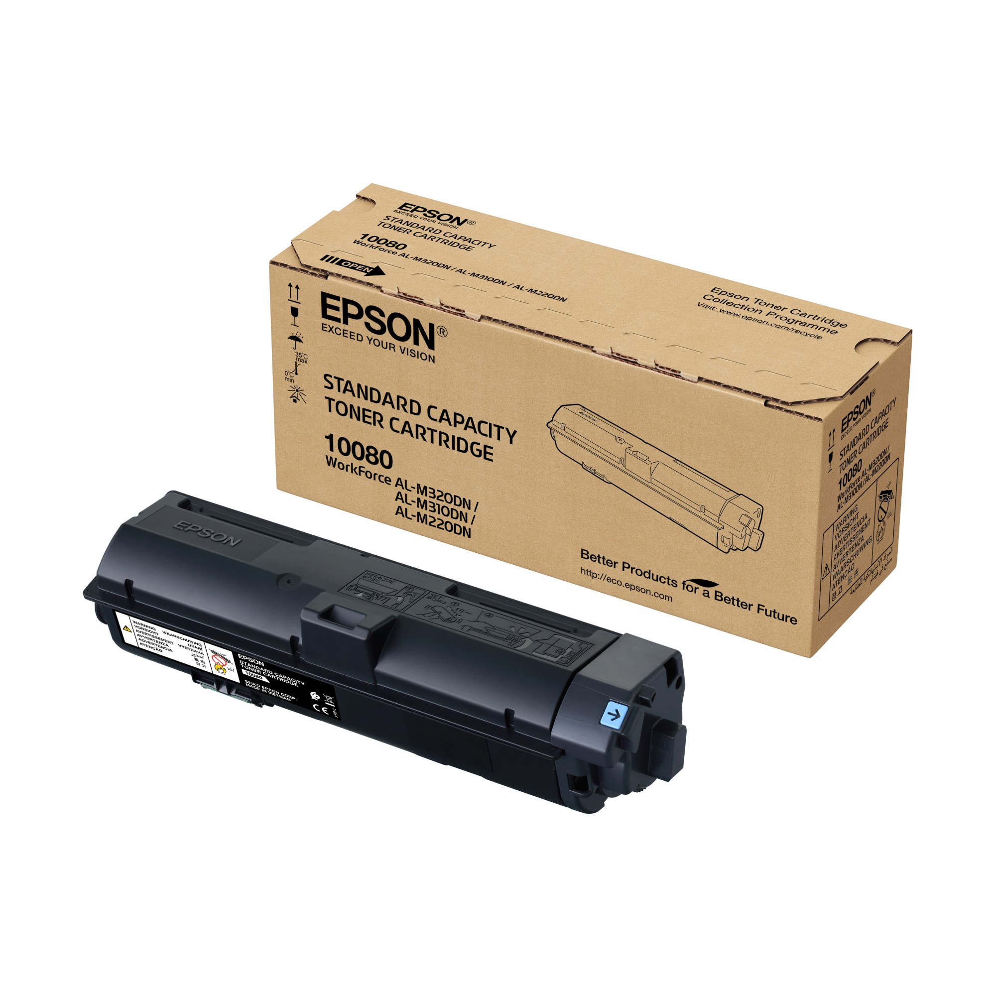 ORIGINALE Epson toner nero C13S110080 10080 2700 pagine ORIGINALE Epson toner nero C13S110080 10080 2700 pagine