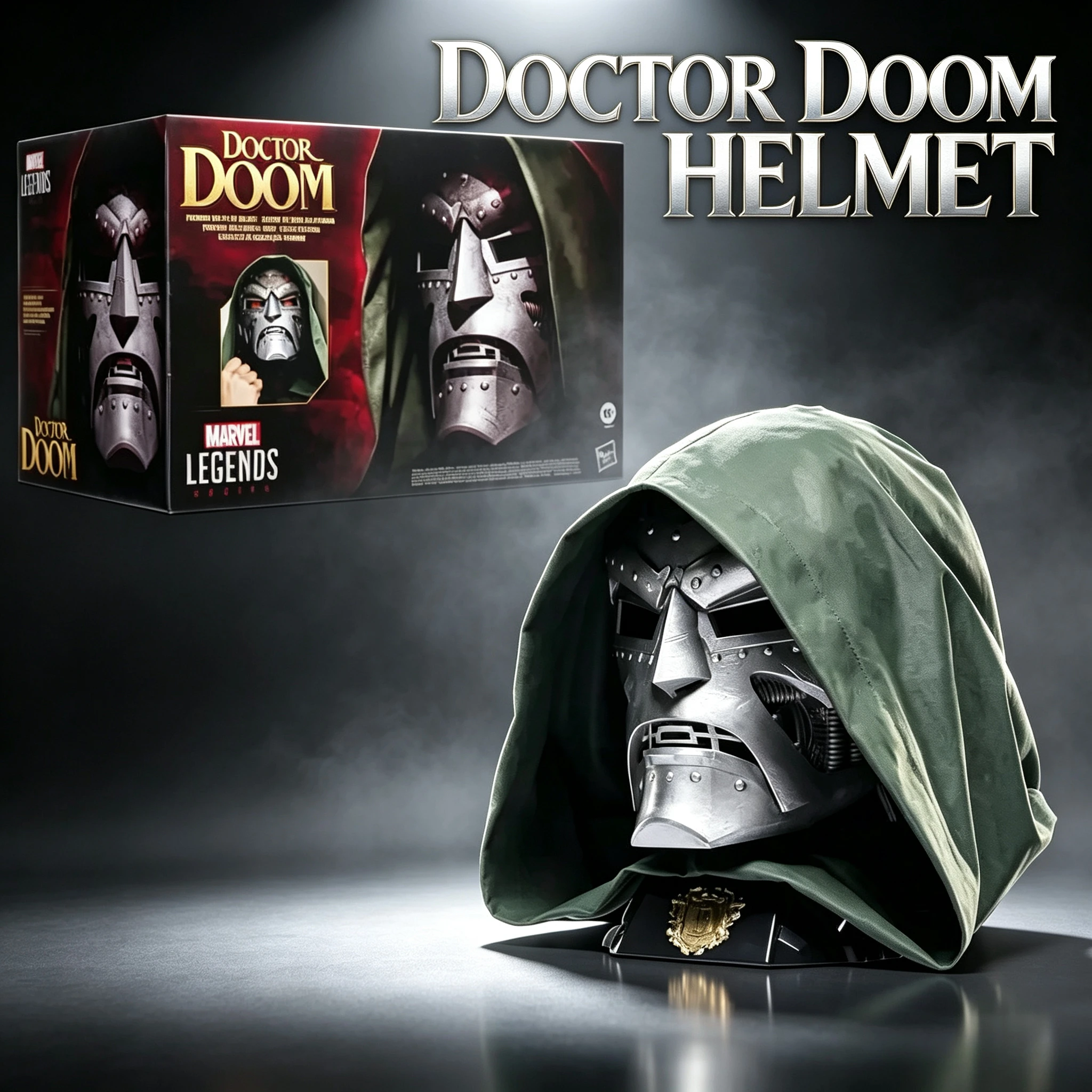 Originale Hasbro Marvel Legends Series The Avengers Doom Day Doctor Doom Casco Premium Action Figure Collezione Giocattoli per Adulti