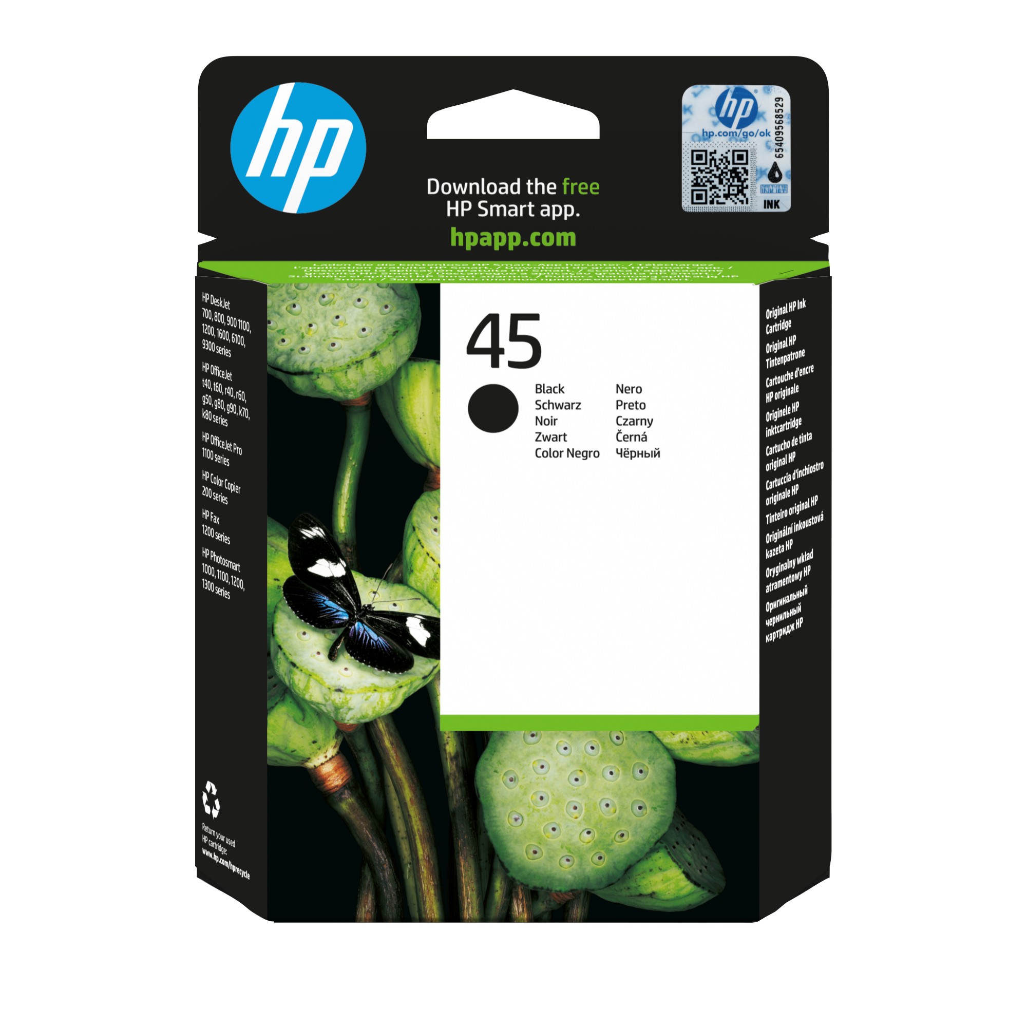 Originale HP 45 cartuccia nero - 51645AE