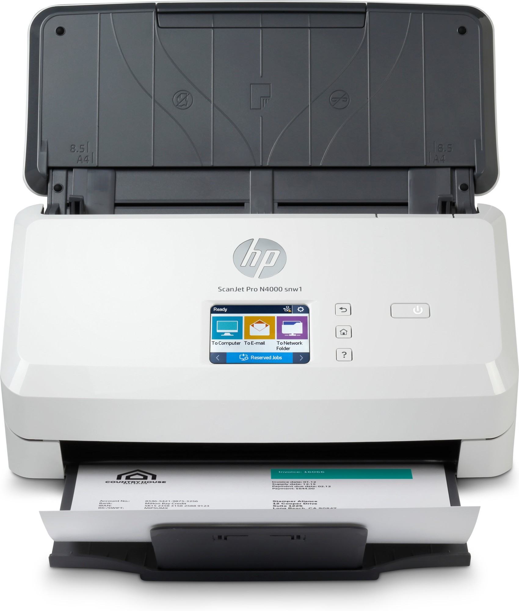 ORIGINALE HP 6FW08A ScanJet Pro N4000 snw1