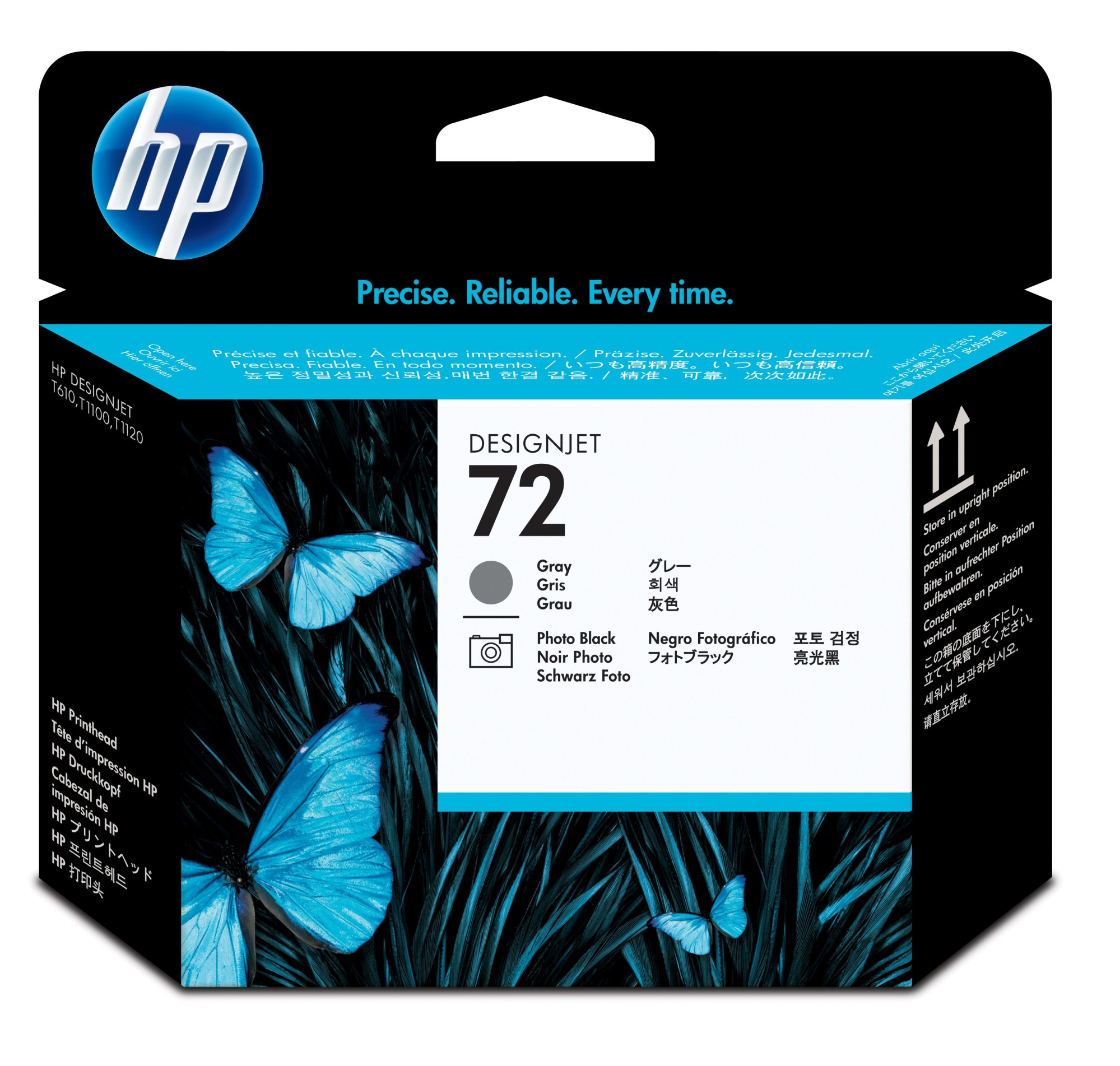 Originale HP 72 Testina di stampa originale - nero Photo y Gris - C9380A