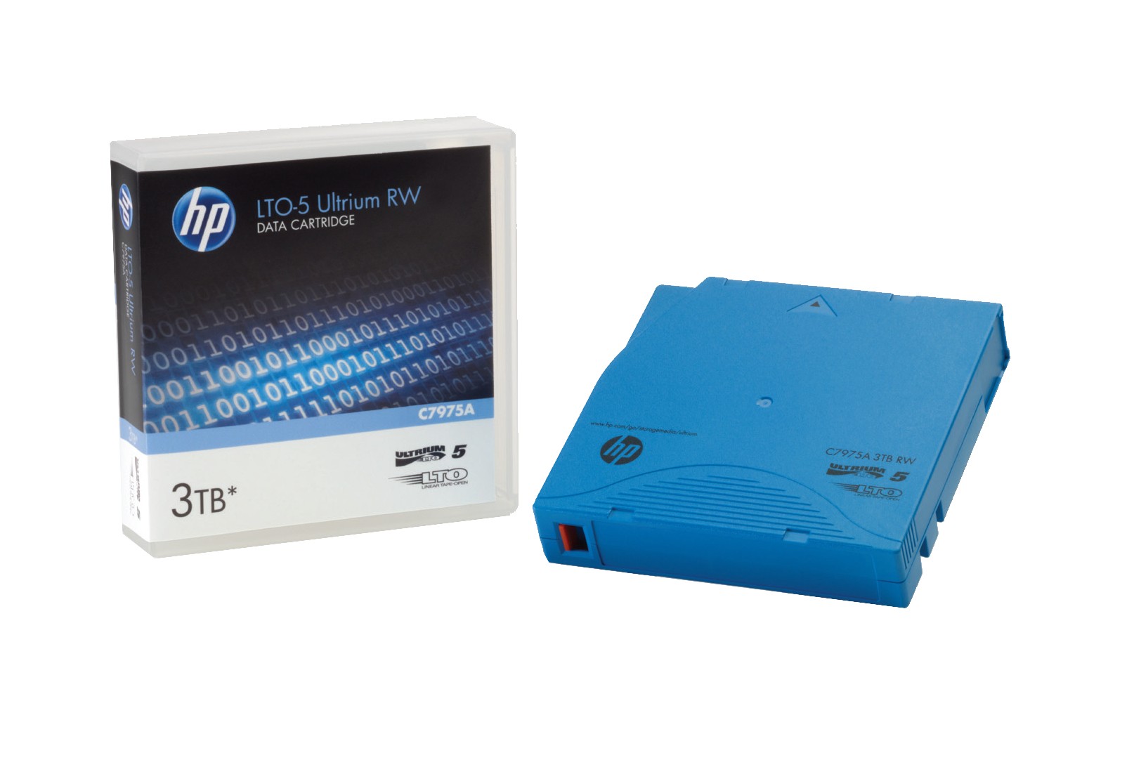 ORIGINALE HP Accessori per computer Blu C7975A LTO-5 Ultrium 15 TB / 3 TB RW HP LTO-5 Ultrium 3TB RW Data Cartridge