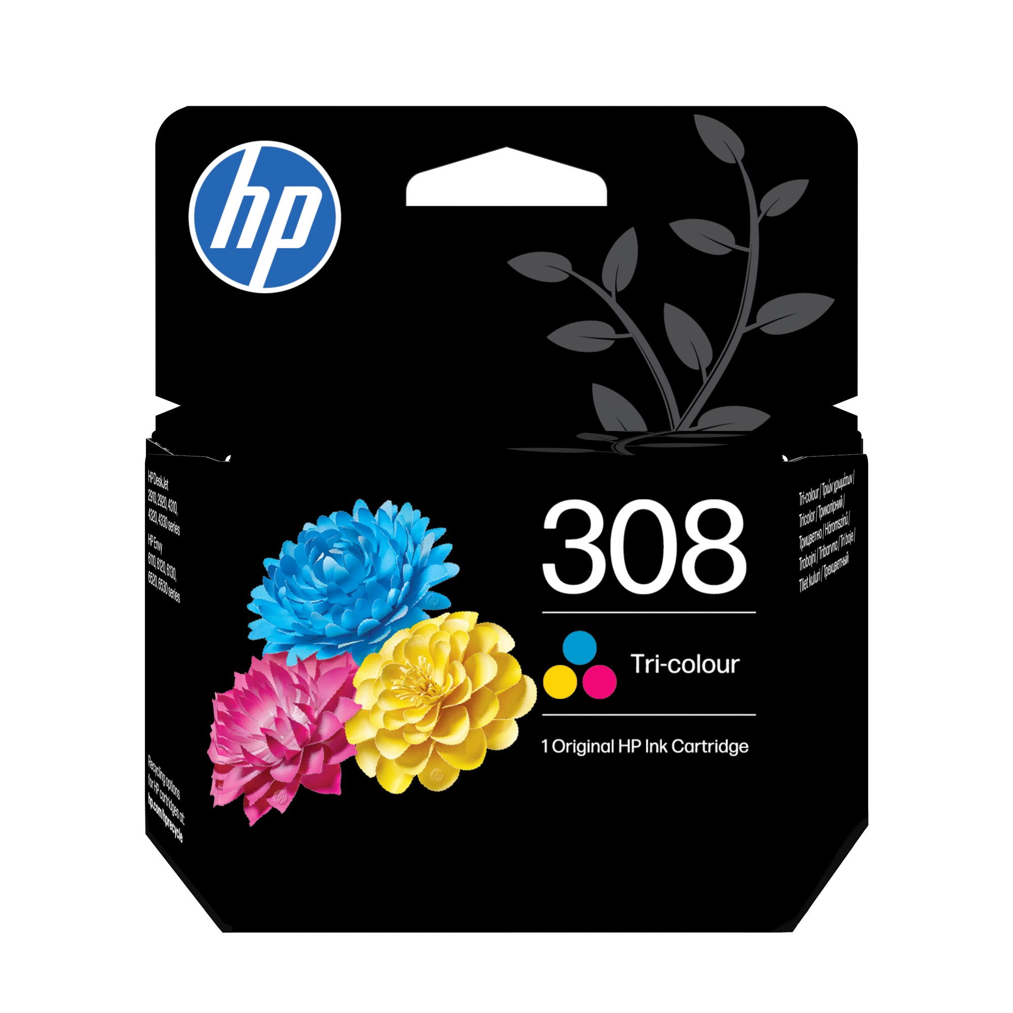 ORIGINALE HP Cartuccia d'inchiostro differenti colori 7FP20UE 308 120 pagine Cartuccia di inchiostro in tricromia originale HP 308 ORIGINALE HP Cartuccia d'inchiostro differenti colori 7FP20UE 308 120 pagine Cartuccia di inchiostro in tricromia originale HP 308