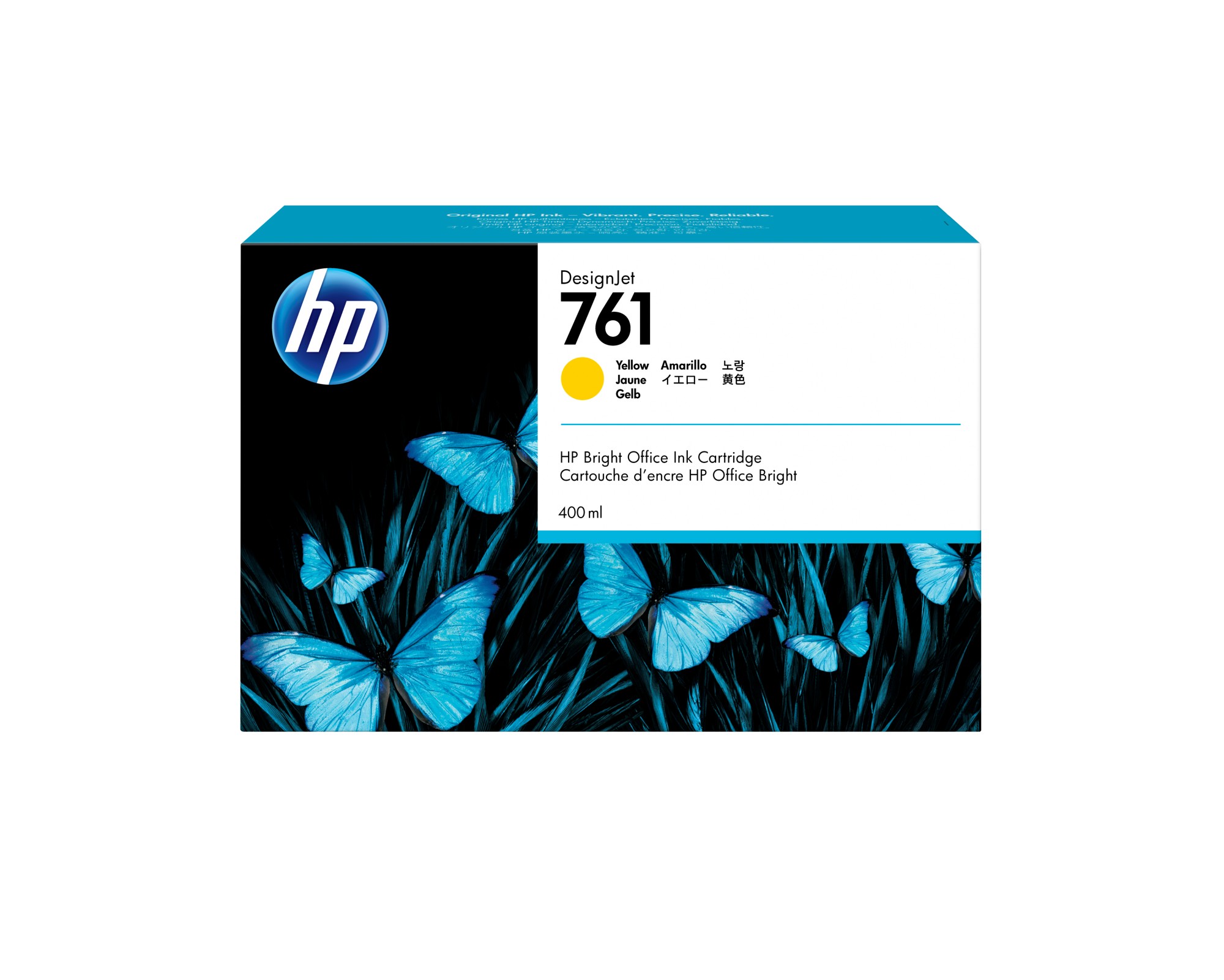 ORIGINALE HP Cartuccia d'inchiostro giallo CM992A 761 400ml