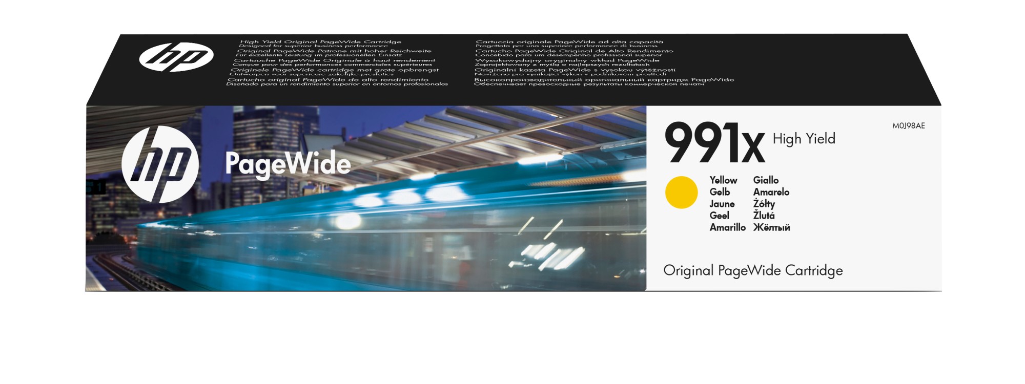 ORIGINALE HP Cartuccia d'inchiostro giallo M0J98AE 991X 16000 pagine