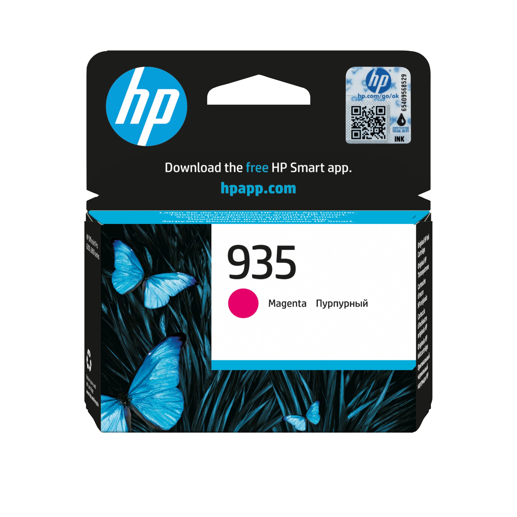 ORIGINALE HP Cartuccia d'inchiostro magenta C2P21AE 935 400 pagine