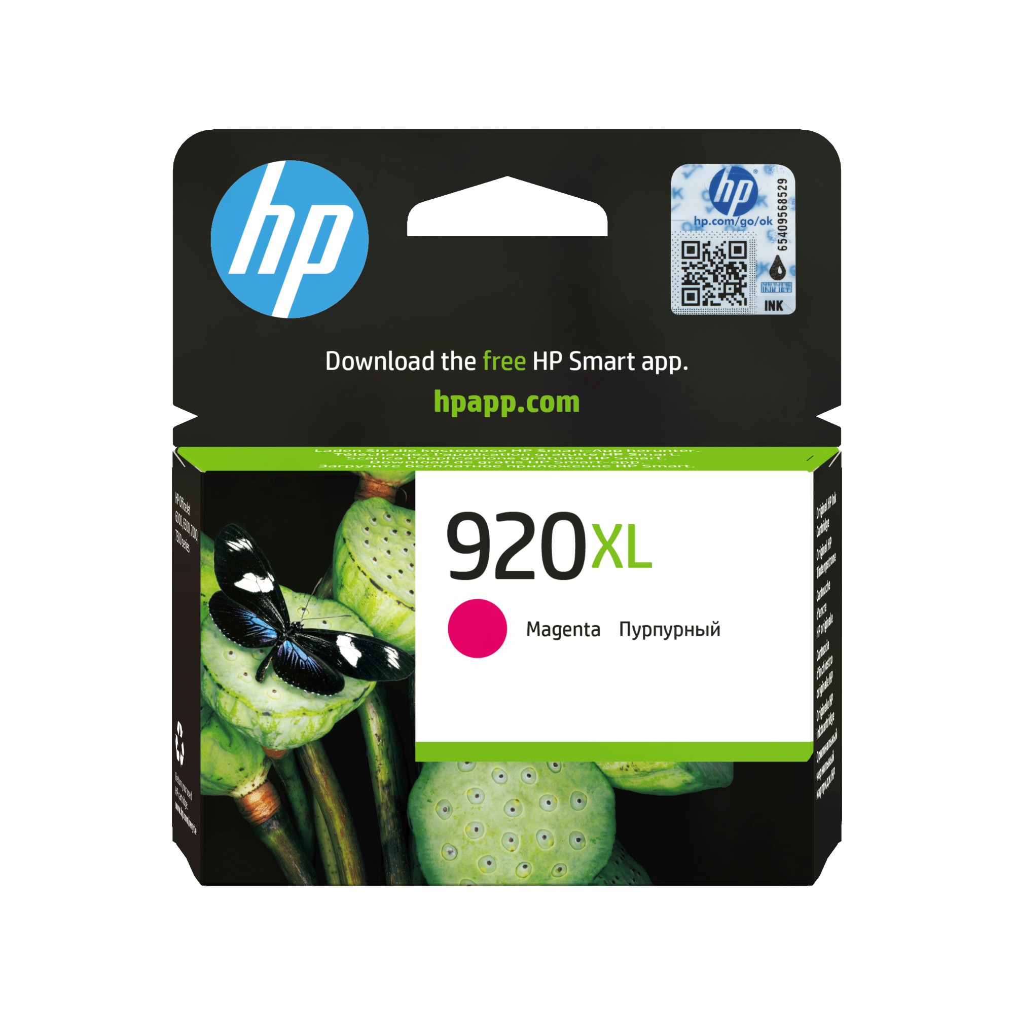 ORIGINALE HP Cartuccia d'inchiostro magenta CD973AE 920 XL 700 pagine Cartuccie d?inchiostro ORIGINALE HP Cartuccia d'inchiostro magenta CD973AE 920 XL 700 pagine Cartuccie d?inchiostro